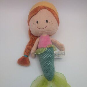Nici Wonderland Mermaid Braid Plush Doll 12"
